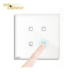 Intelligent Smart House Control System Four Scene Panel Touch Screen Wall Switch